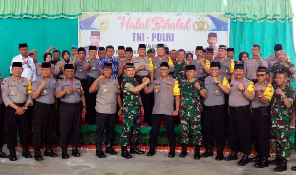 Sinergitas TNI-Polri di Kabupaten Magetan 