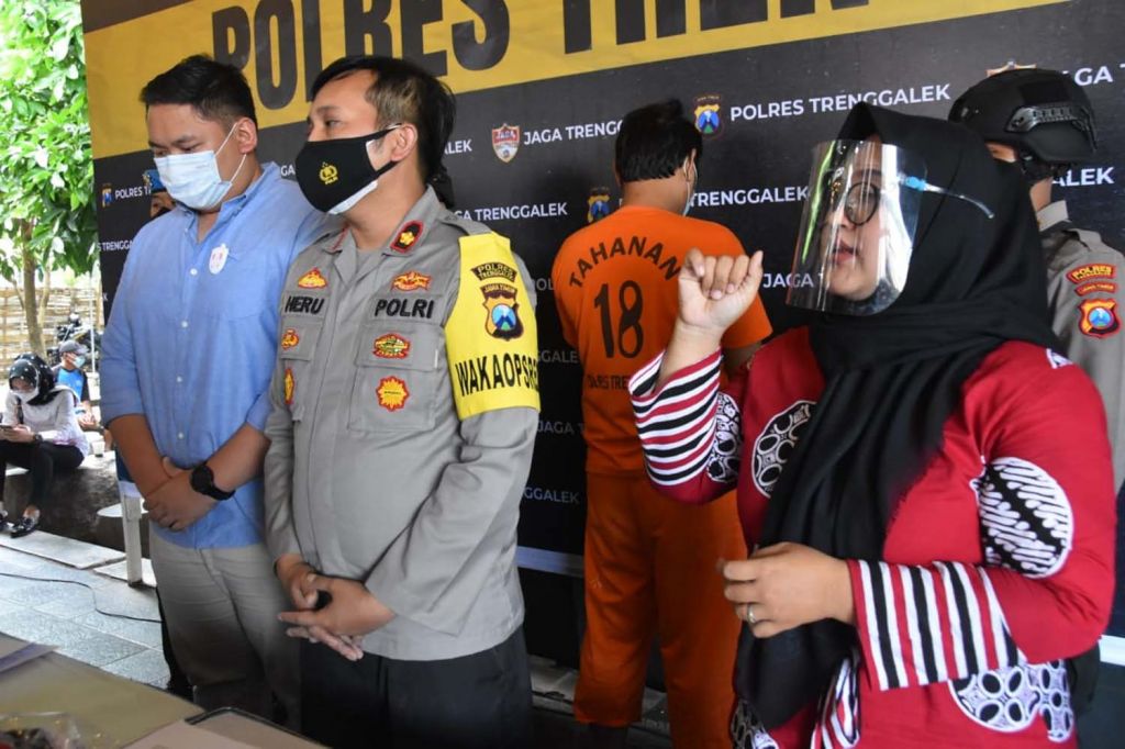 Kasus prostitusi suami jual istri dibongkar Polres Trenggalek