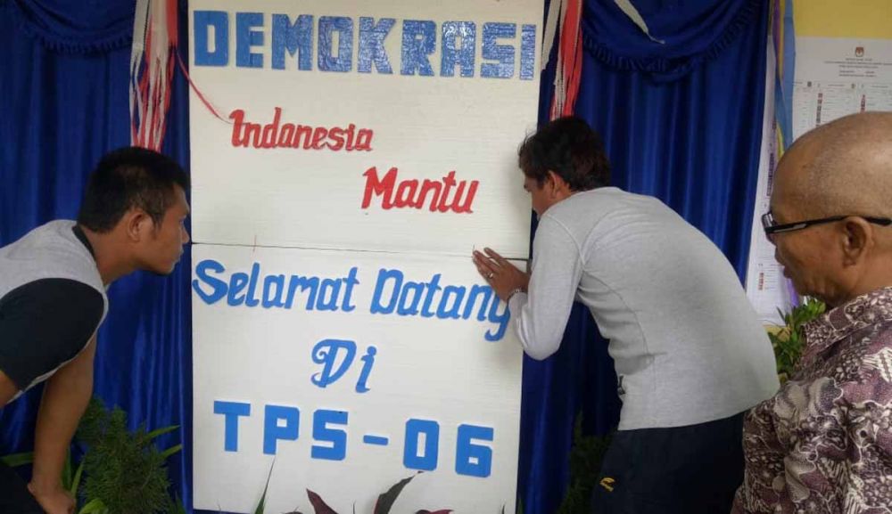 TPS di Ngawi ini Dikemas Hajatan 'Indonesia Mantu'