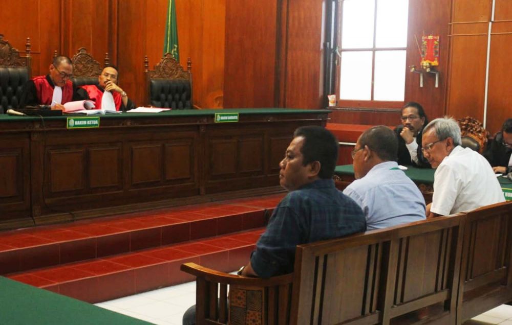 Sidang tuntutan kasus amblesnya Jalan Raya Gubeng di PN Surabaya