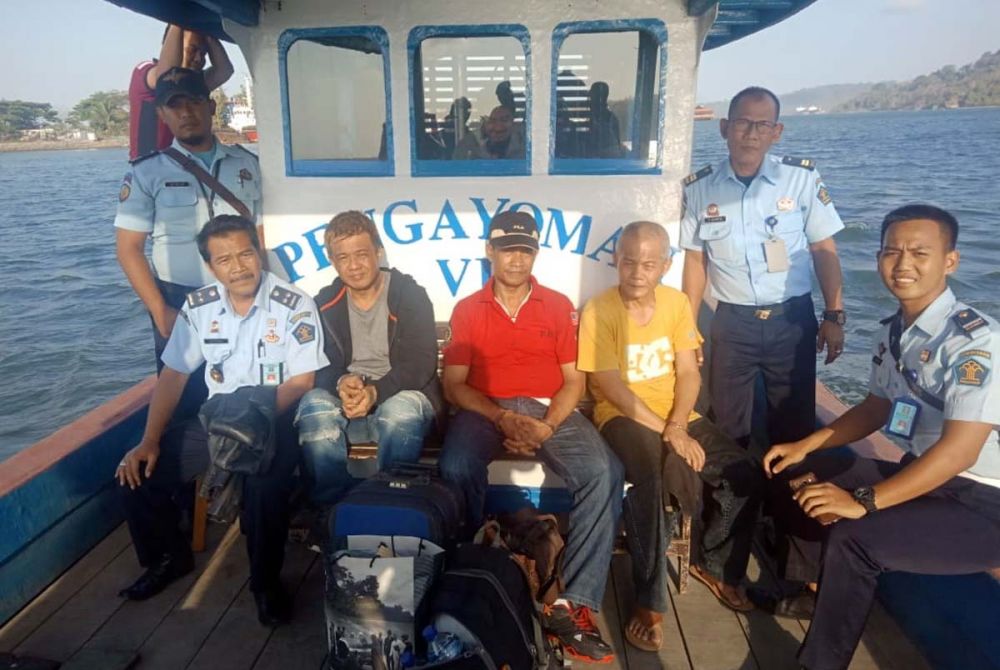 Ketiga napi berisiko tinggi dikawal ketat petugas