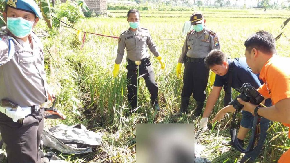 Identifikasi mayat Andri Kuntoro yang ditemuka penuh luka di Banyuwangi