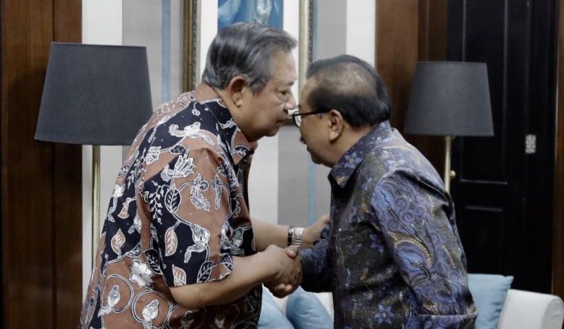 Soekarwo bertemu SBY, Senin (13/8/2018)/Istimewa