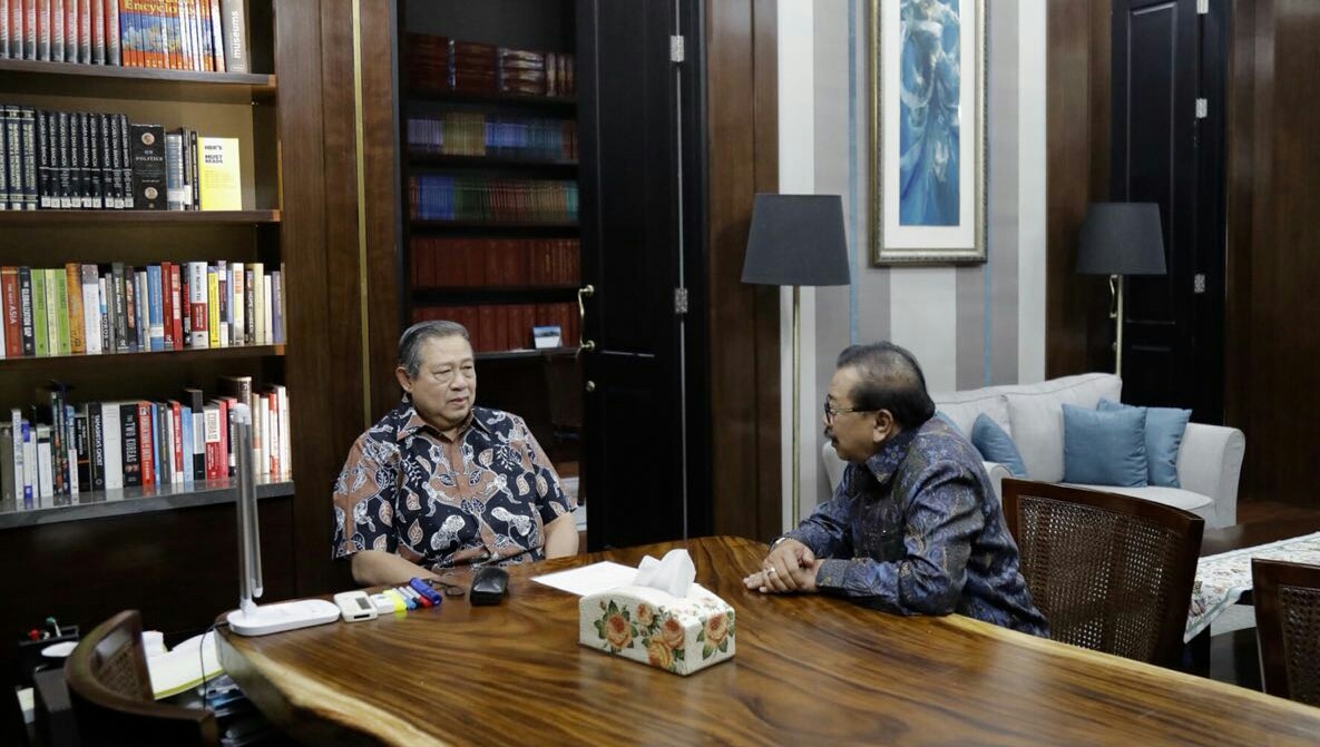 Soekarwo bertemu SBY/Foto: Istimewa