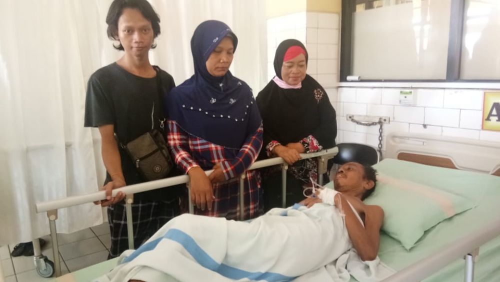 Eko Sumantoyo dirawat di RS Haji Surabaya