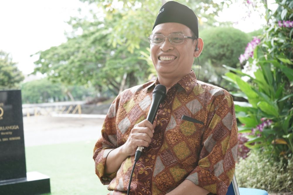 Rektor Universitas Airlangga (Unair), Prof Mohammad Nasih 