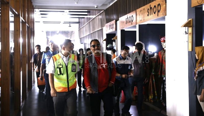 Menteri Pariwisata Arief Yahya saat di Bandara Banyuwangi/istimewa 