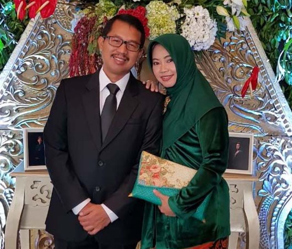 Didik Farkhan dan istri