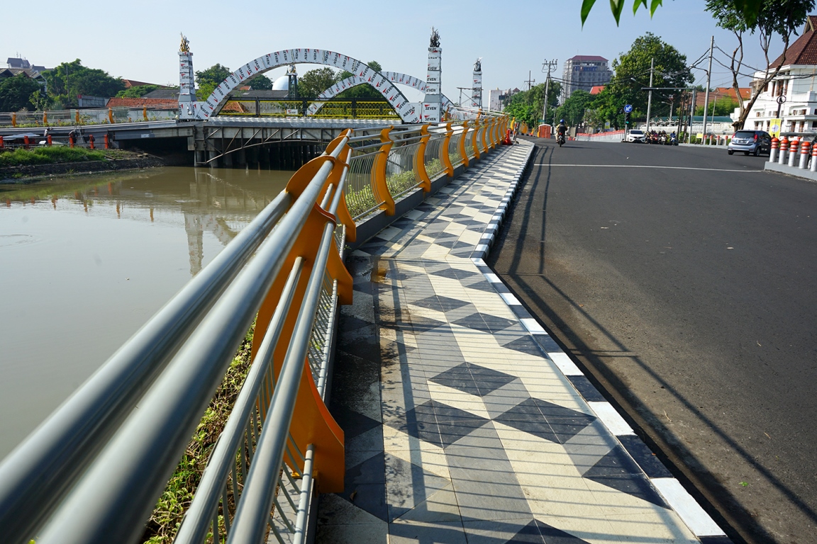 Jembatan Ratna yang bakal diresmikan Maret