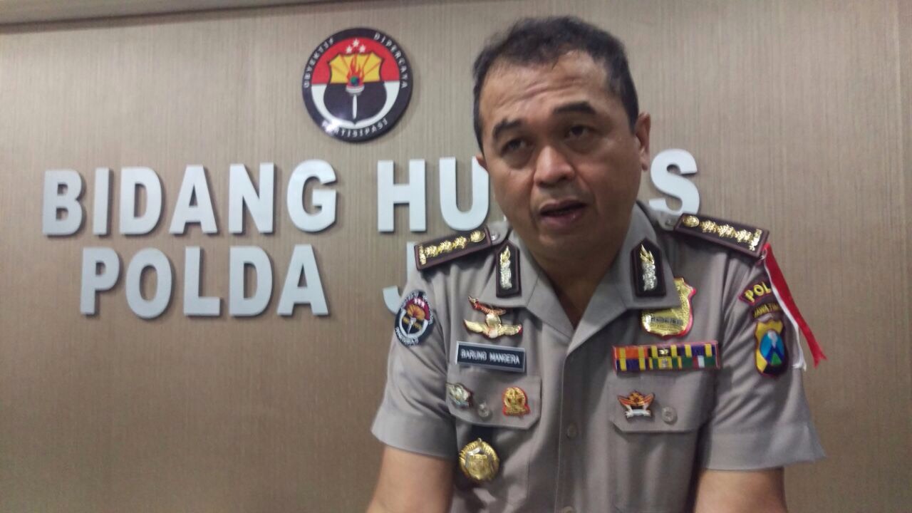 Kabid Humas Polda Jatim Kombes Pol Frans Barung Mangera