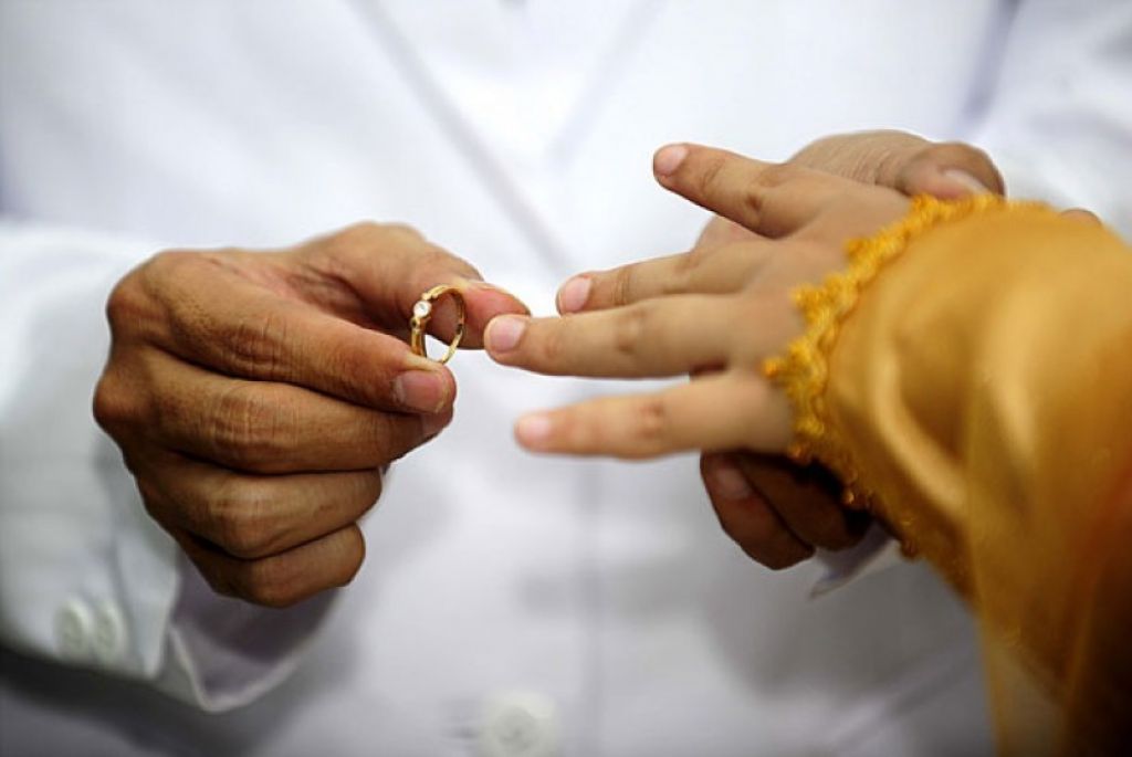 Ilustrasi akad nikah (Foto: Republika/Agung Supriyanto)