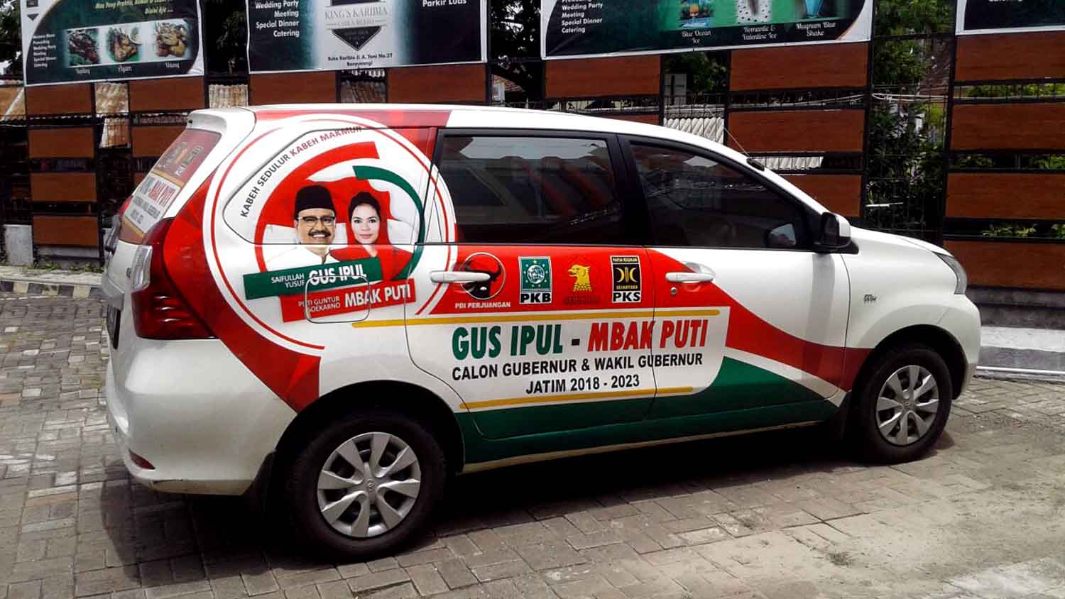 KPU Batasi Branding Mobil Kampanye Maksimal 10 Meter Persegi