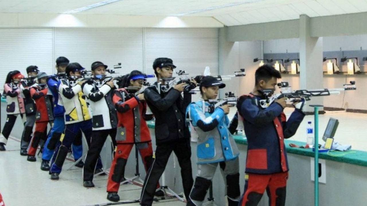 Ilustrasi menembak di Asian Games