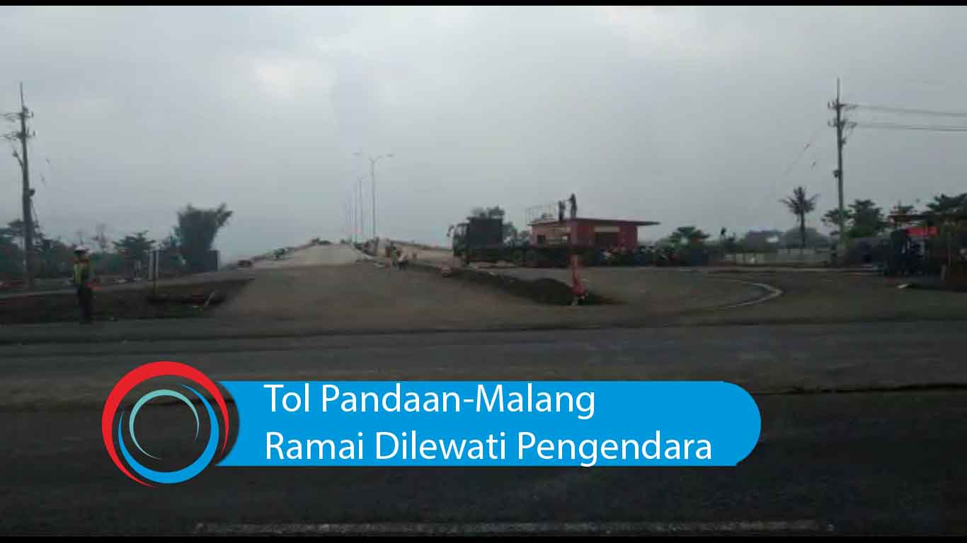 Video: Tol Pandaan Malang Ramai Dilewati Pengendara
